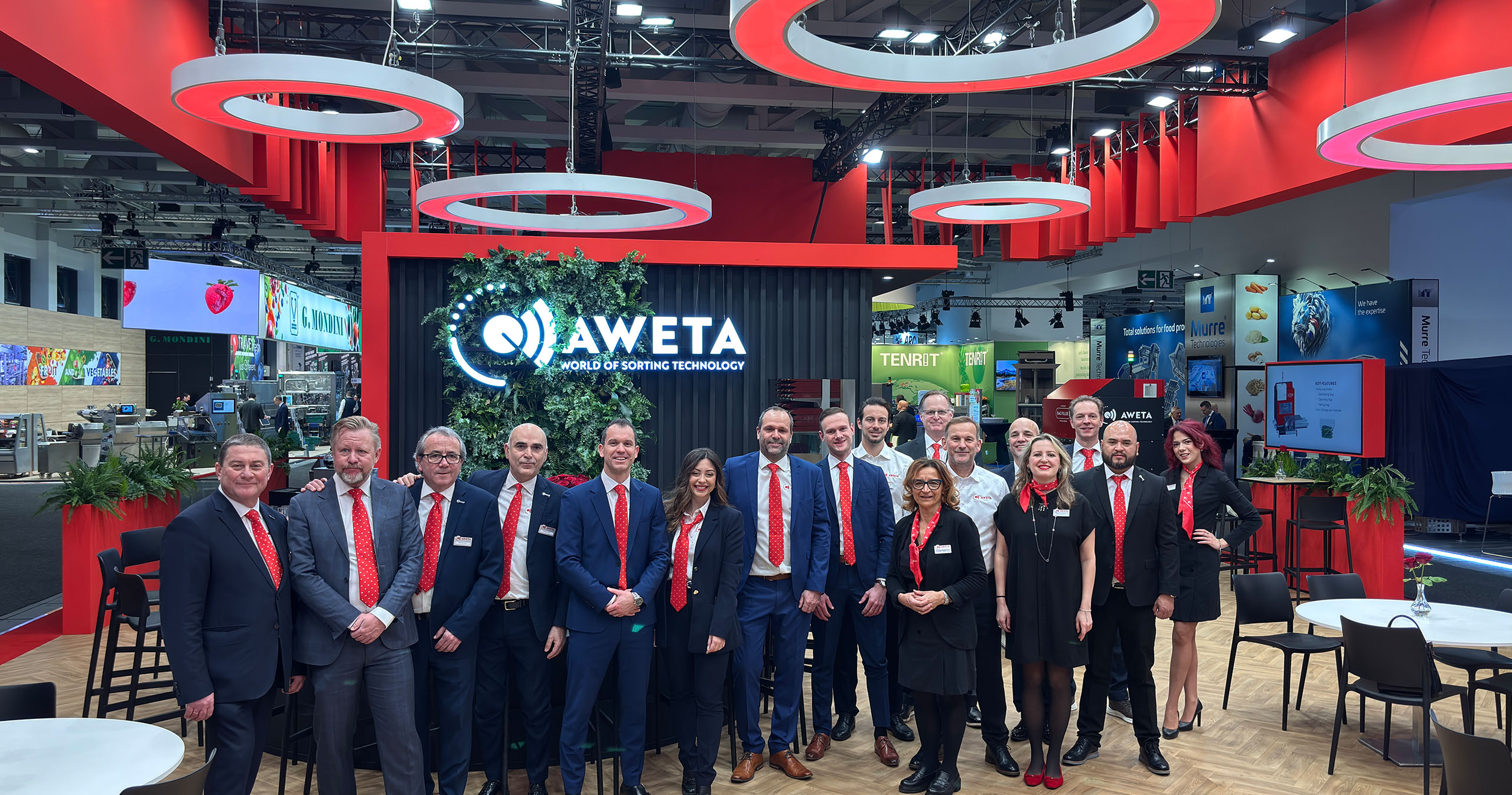 Das Team von Aweta – Die Welt der Sortiertechnik