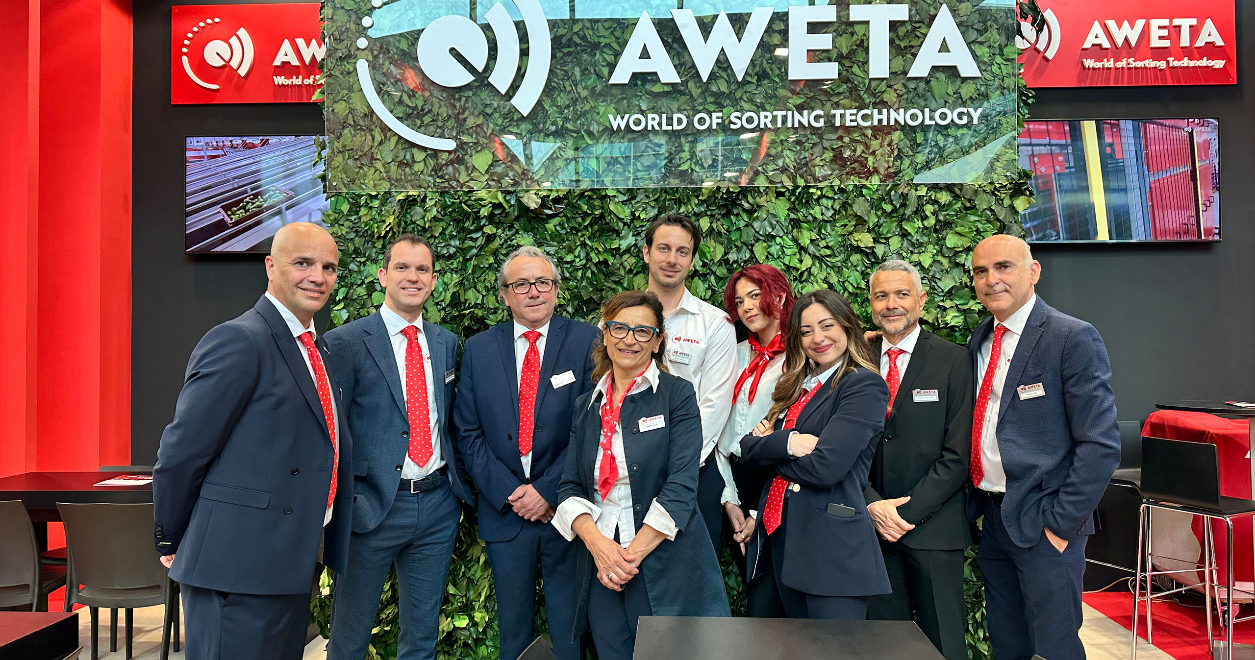 Das Team von Aweta – Die Welt der Sortiertechnik