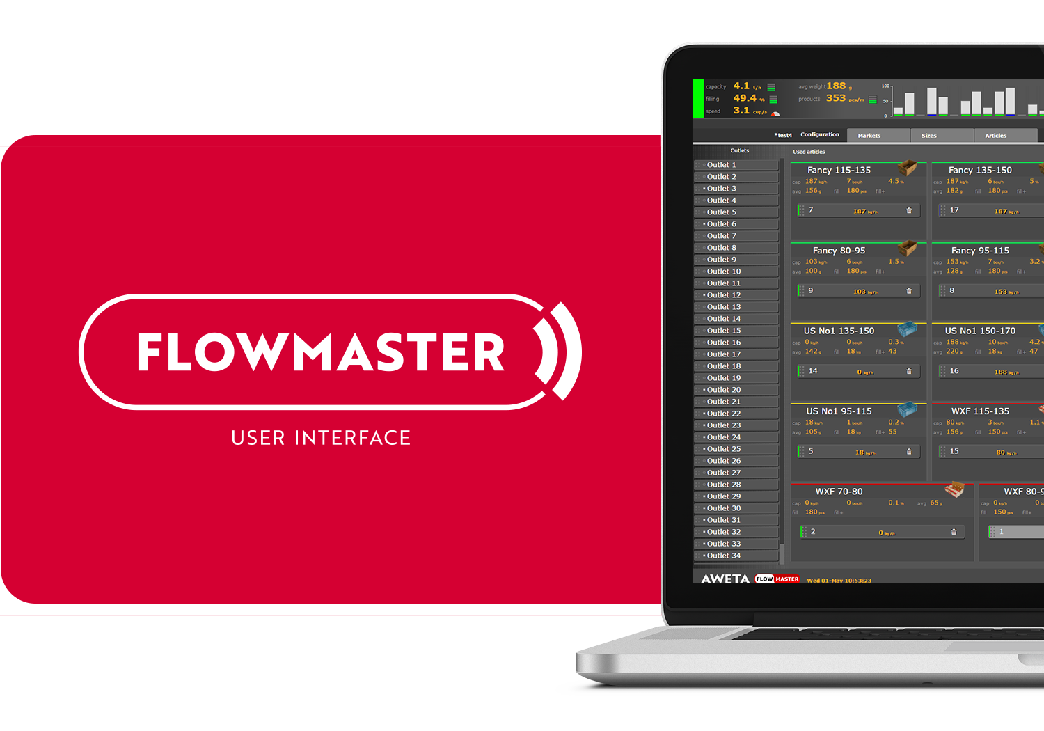 Aweta entwickelt die Benutzeroberfläche „Flowmaster“ für die Apple-Software