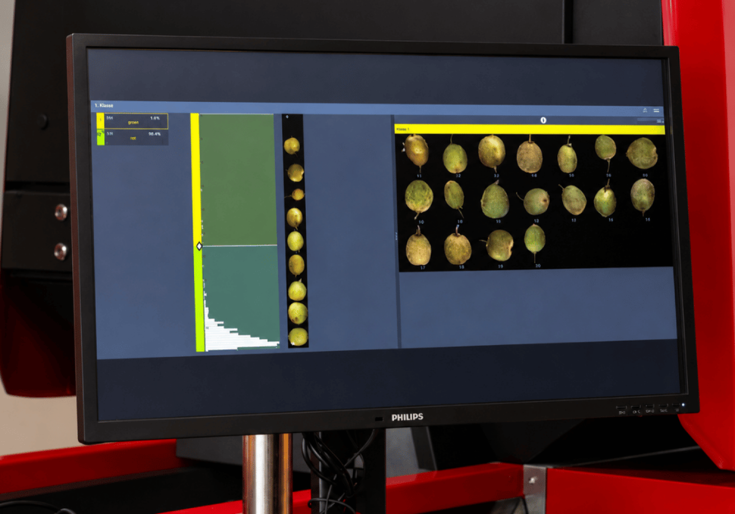 Aweta produce il software Flowmaster per l'interfaccia utente