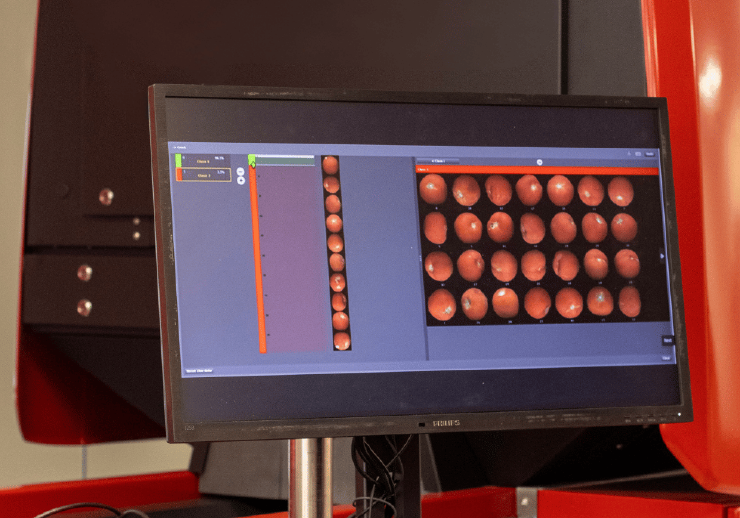 Aweta produce il software per la gestione della produzione di pomodori "Flowmaster"
